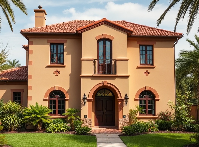 Traditional Stucco Home